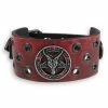 Bracelet Baphomet - Red - Crystal Red -Costume Spooky s nyty 036