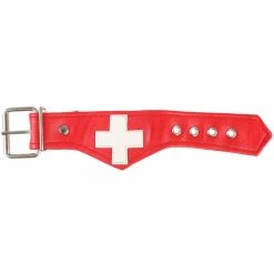 Bracelet Cross - White / Red