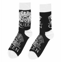 Socks Queen - White Crest - NAVY - ROCK OFF 9 Socks Queen - White Crest - NAVY - ROCK OFF -Costume Spooky se015