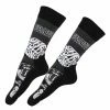 Socks Rolling Stones - Mono Logos - BLACK - ROCK OFF 2 Socks Rolling Stones - Mono Logos - BLACK - ROCK OFF -Costume Spooky se016