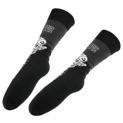 Socks Rolling Stones - Mono Logos - BLACK - ROCK OFF -Costume Spooky se018