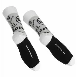 Socks Beatles - AYNIL & Drum - GREY - ROCK OFF -Costume Spooky se026