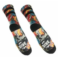 Socks AMERICAN SOCKS - Fireball -Costume Spooky ssew005