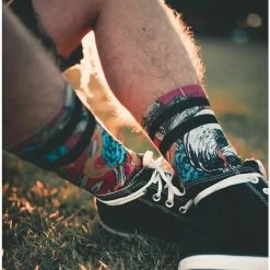 Socks AMERICAN SOCKS - Fireball -Costume Spooky ssew007