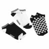 Socks (set Of 3 Pairs) URBAN CLASSICS - Sneaker Checks 3-Pack - Black / White -Costume Spooky sss19