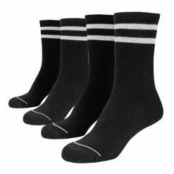 Socks (set Of 2 Pairs) URBAN CLASSICS - 2-Tone College 2-Pack - Black / White