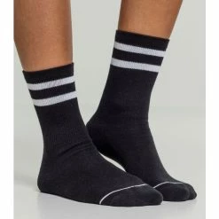 Socks (set Of 2 Pairs) URBAN CLASSICS - 2-Tone College 2-Pack - Black / White -Costume Spooky tb1882 p30 00829