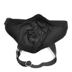 Face Mask POIZEN INDUSTRIES - BLACK -Costume Spooky v mask mens black poizen industries 3